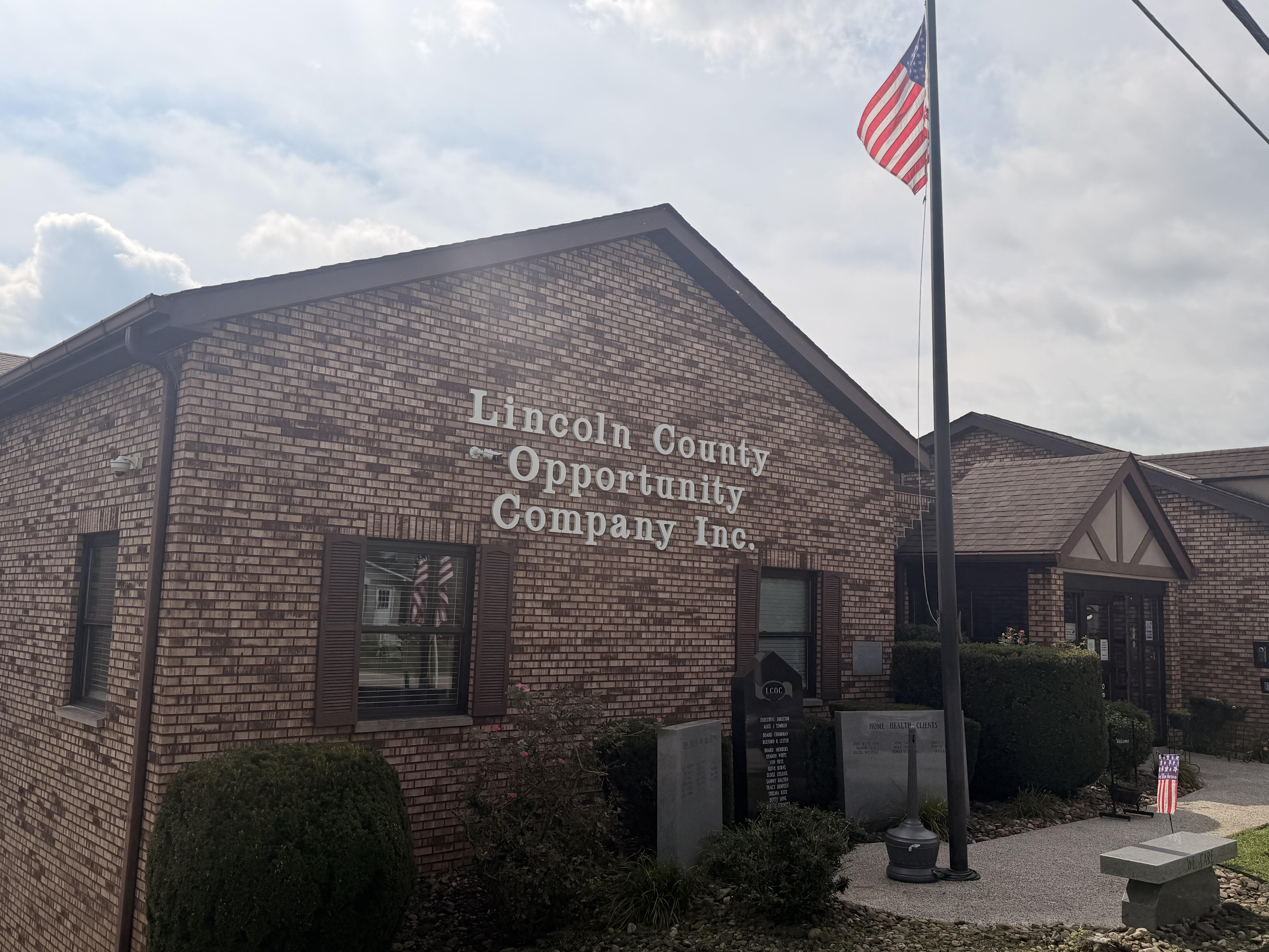 Lincoln County Opportunity Company building in Hamlin, West Virginia.